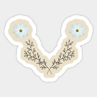 Fleurs Sticker